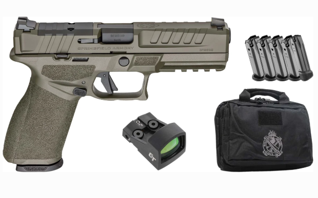 Springfield ECHELON 9MM ODG 4.5" 20+1 Gear Up Package w/ Crimson Trace Red Dot