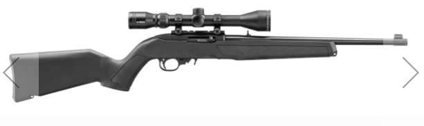 RUGER 10/22 SCOPE 22 LR 16.4" 10-RD SEMI-AUTO RIFLES